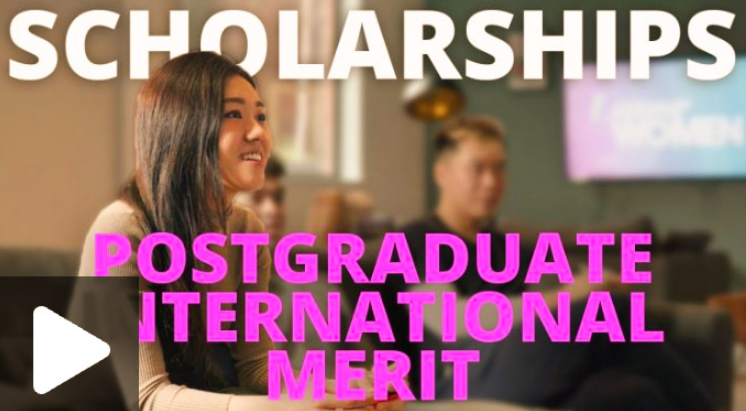 International Merit Postgraduate Scholarship 2022