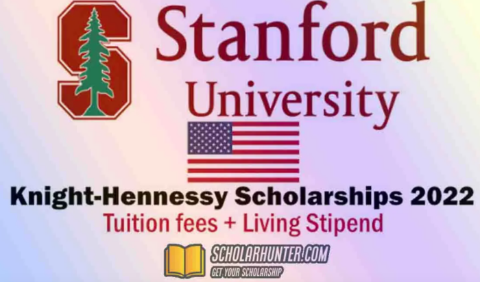 phd scholarship stanford university